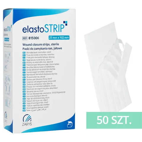 elastoSTRIP Paski do zamykania ran 25x102mm x4 - 50 blistrów | REF: 815006