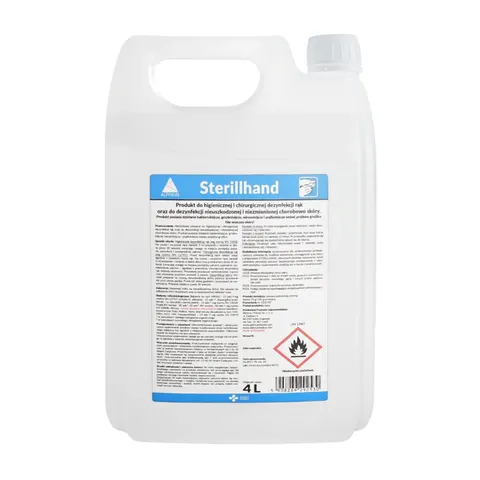 Sterillhand - Płyn do dezynfekcji rąk i skóry 4L