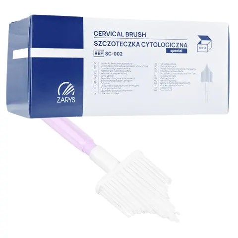 Szczoteczka cytologiczna typ wachlarz ZARYS - 100 szt. | REF: SC-002