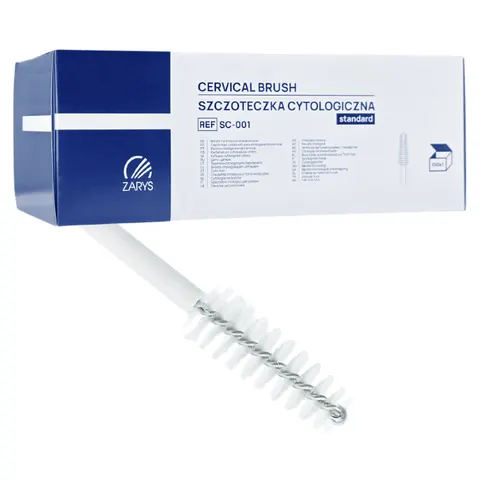 Szczoteczka cytologiczna typ prosty ZARYS - 100 szt. | REF: SC-001