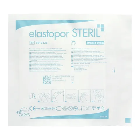 elastopor STERIL Plaster z opatrunkiem chłonnym 10x10 cm - 1 szt.