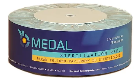 Rękawy do sterylizacji MEDAL 75mm x 200m