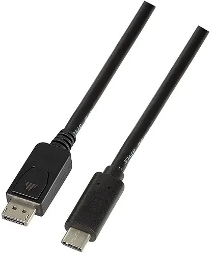 Kabel Logilink USB-C > DisplayPort (1.2) 4K 60Hz czarny 1,8m (raty 0%)