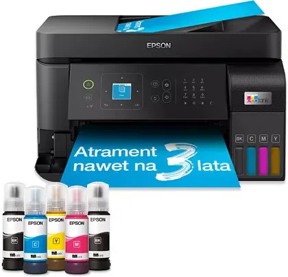 EPSON DRUKARKA EcoTank L5590 color/A4/33ppm/4in1/WiFi+D/ADF30