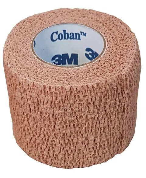 Coban 3M bandaż elastyczny 5cm x 4,5m Cielisty