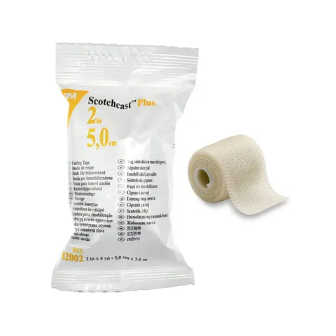 3M Scotchcast™ Plus 82002 - Opaska syntetyczna sztywna 5cm x 3,6m (gips syntetyczny)