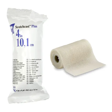 3M Scotchcast™ Plus 82004 - Opaska syntetyczna sztywna 10,1cm x 3,6m (gips syntetyczny)