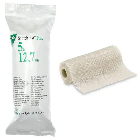 3M Scotchcast™ Plus 82005 - Opaska syntetyczna sztywna 12,7cm x 3,6m (gips syntetyczny)
