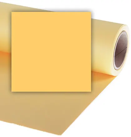 Colorama tło fotograficzne kartonowe 2,72m x 11m ciemno-żółte (MAIZE CO131) (raty 0%)