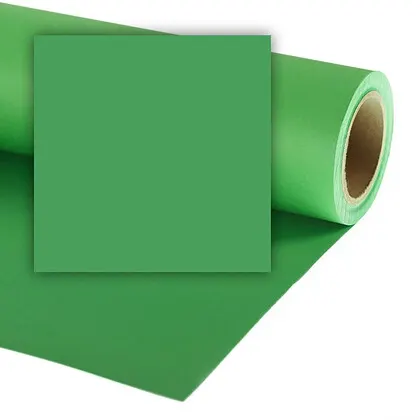 Colorama tło fotograficzne kartonowe 2,72m x 11m zielone (CHROMAGREEN CO133) (raty 0%)