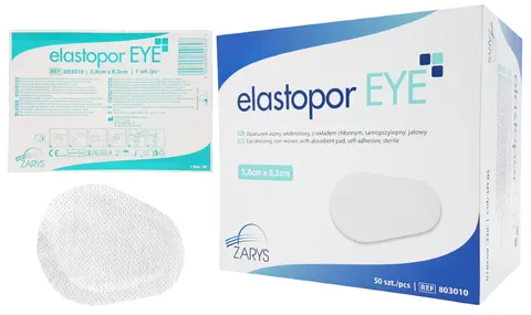 Elastopor EYE Opatrunek oczny 5,8cm x 8,3cm - 1 szt.