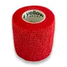 yellowBand 5 cm x 4,5 m bandaż kohezyjny (typ coban) samoprzylepny Kolor: czerwony