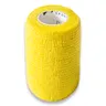 yellowBand 7,5 cm x 4,5 m bandaż kohezyjny (typ coban) samoprzylepny Kolor: żółty