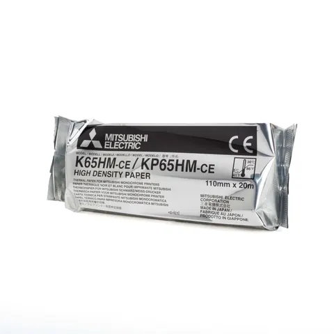 Papier Mitsubishi K-65HM 110mm x 20m do Videoprinterów USG