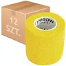 yellowBand 5cm x 4,5 m bandaż kohezyjny (typ coban) samoprzylepny Kolor: żółty - 12 szt.