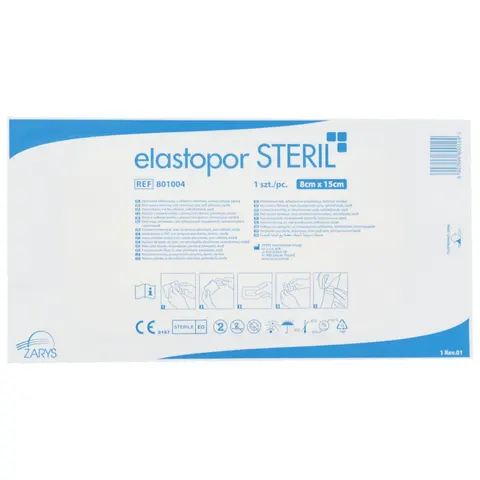 elastopor STERIL Plaster z opatrunkiem chłonnym 8x15 cm - 1 szt.