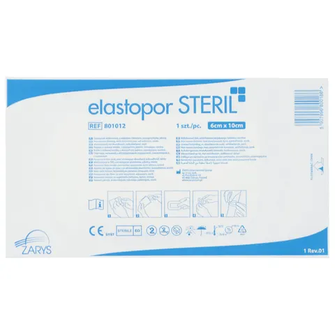elastopor STERIL Plaster z opatrunkiem chłonnym 6x10 cm - 1 szt.