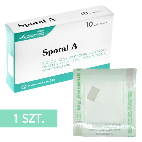 Sporal A - Test biologiczny do autoklawu wskaźnik - 1 szt.