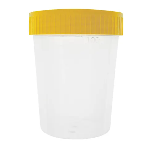 Kubek na mocz stolec NIESTERYLNY 100ml pojemnik laboratoryjny BENE - 1 szt.