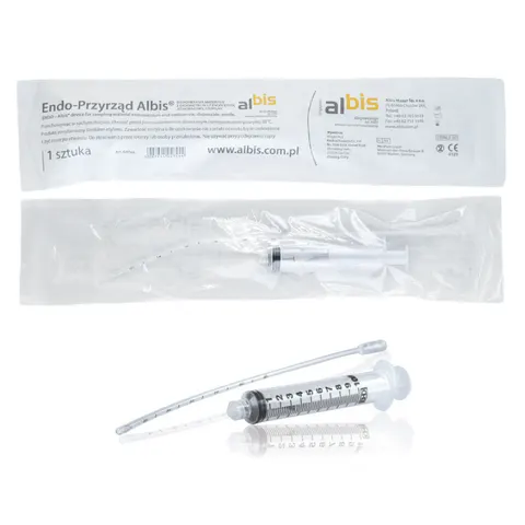 Endo-Przyrząd do pobierania materiału z endometrium i z endocervix ALBIS - 1 szt. / REF: G0744 ENDOSAMPLER