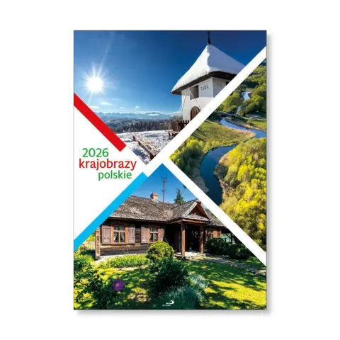 Kalendarz ścienny Krajobrazy polskie 2026r.