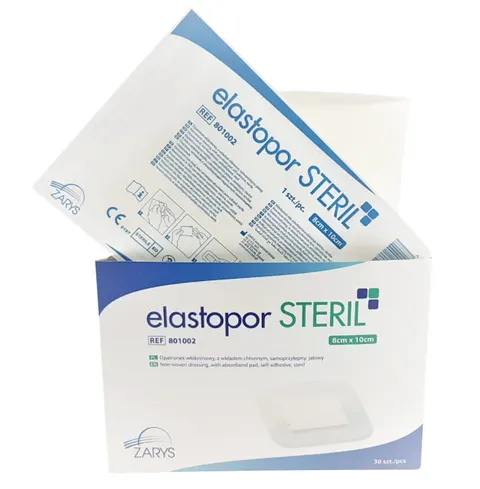 elastopor STERIL Plaster z opatrunkiem chłonnym 8x10 cm - 30 szt.
