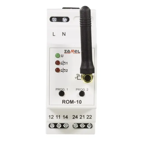 Radiowy odbiornik modułowy 2-kanałowy, ROM-10; EXF10000044, ZAMEL
