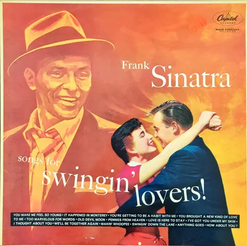 Frank Sinatra: Songs for Swingin' Lovers! LP SLCT6106b Capitol VG