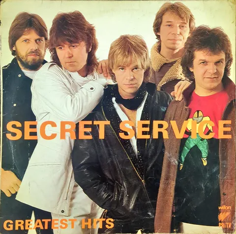 Secret Service: Greatest Hits LP LP092 witon VG
