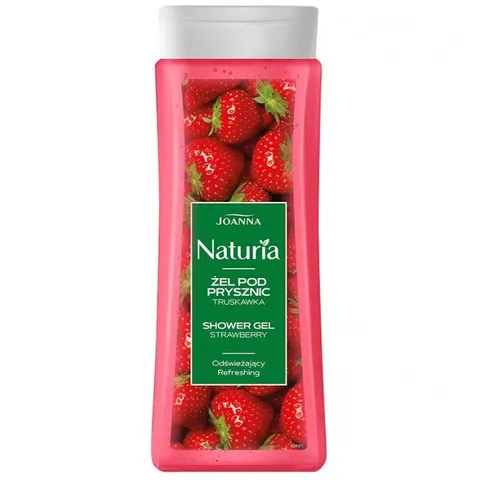 JOANNA NATURIA Żel pod prysznic TRUSKAWKA, 300 ml