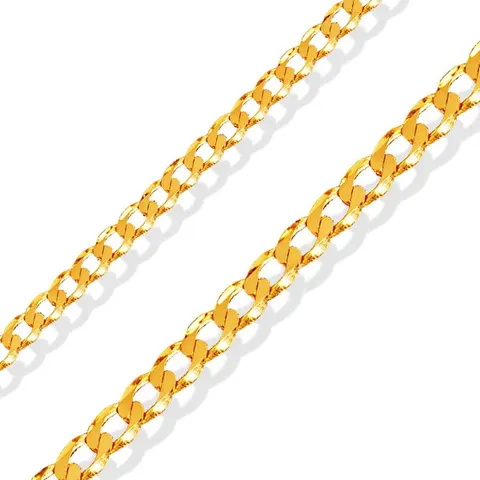 Łańcuszek złoty, pancerka, próba 585. 50cm. 1,68g