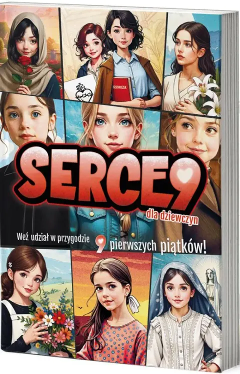 Serce9 dla dziewczyn miękka oprawa