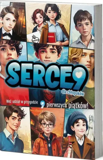 Serce9 dla chłopaków miękka oprawa