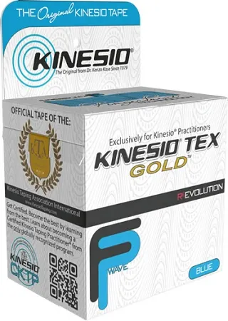 Kinesio Tex Gold 5cm x 5m NIEBIESKI (Finger Print)