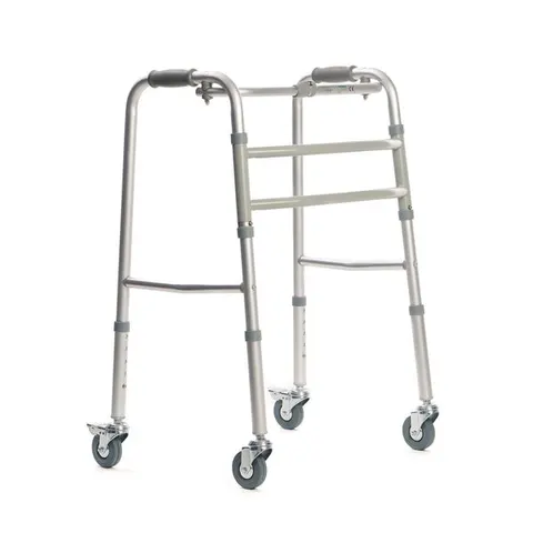 Balkonik rehabilitacyjny stały z 4 kółeczkami (carter)