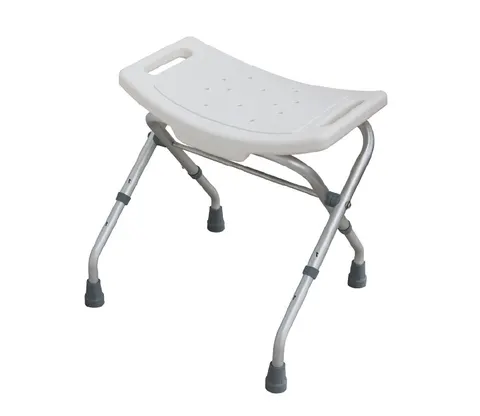ALUMINIOWY taboret prysznicowy - składany z regulacją (tpsr)