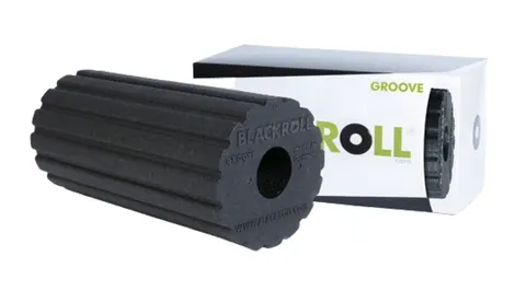 BlackROLL GROOVE STD - roller do masażu powięzi i stymulacji mięśni (groove -black)