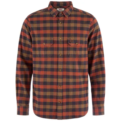 Skog Rleaxed Shirt M - bawełniana męska koszula flanelowa (100% bawełna)