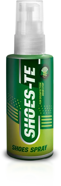 Specjalistyczny Spray do dezynfekcji obuwia i wkładek (shoes-te)