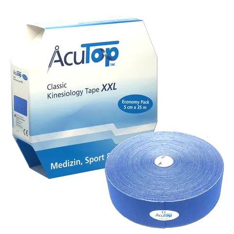 AcuTop Classic XXL Kinesiology tape 35m CIEMNY NIEBIESKI (ATC long)