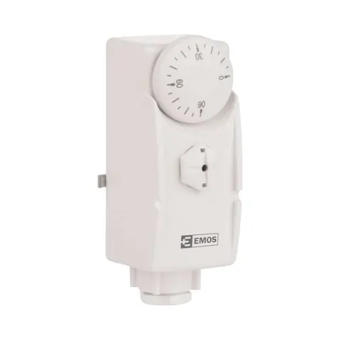 Termostat T80 0-90°C 230V 400V AC biały, P5681