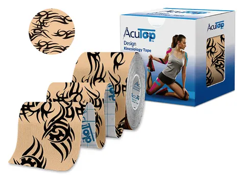 AcuTop Design Tape z SuperMODNYM wzorem Tattoo + INSTRUKCJA