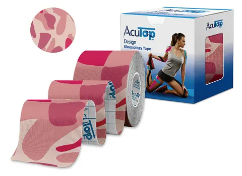 AcuTop Design Tape z SuperMODNYM wzorem Pink Camo + INSTRUKCJA