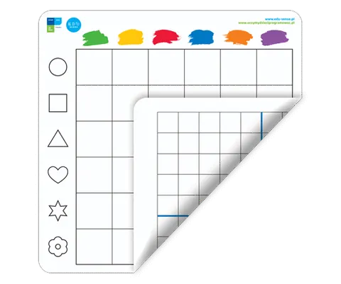 EduSense - Dwustronna duża mata do kodowania 150x150cm