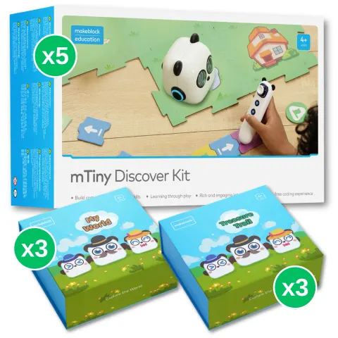 mTiny Discover Kit - Zestaw Cyfrowe Przedszkole