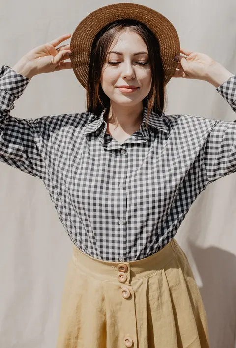 Koszula, BLACK CHECKERBOARD
