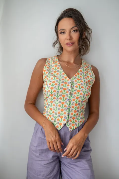 Kamizelka, FLORENCIA LAVENDER