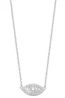 Naszyjnik Evil Eye Silver