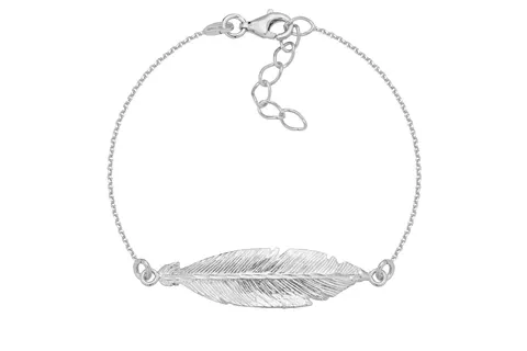 Bransoletka Feather Silver
