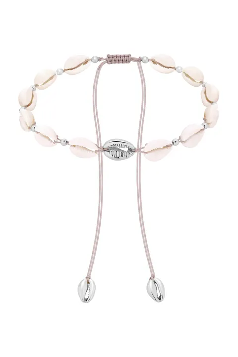 Choker Cowrie Shells Silver